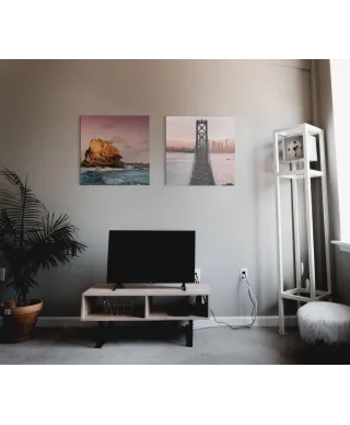 Morska skała - obraz na płótnie