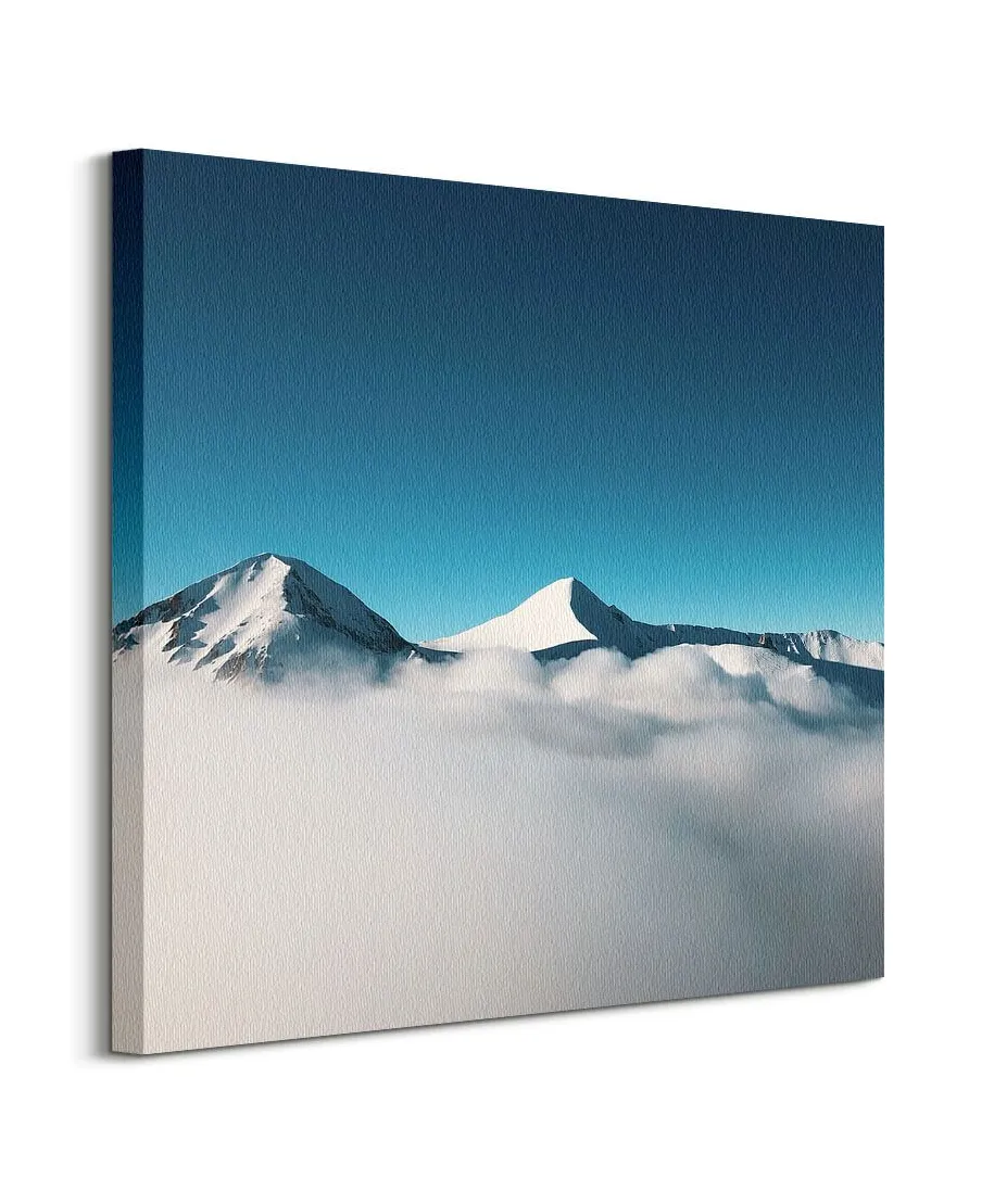 Górskie Szczyty - obraz na płótnie