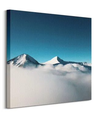 Górskie Szczyty - obraz na płótnie