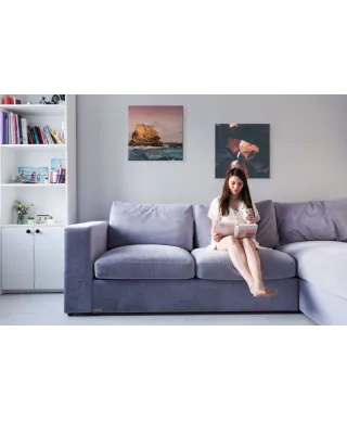 Morska skała - obraz na płótnie