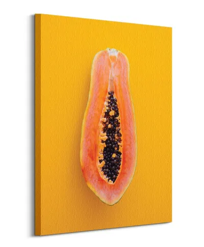 Papaja - obraz na płótnie