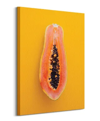 Papaja - obraz na płótnie