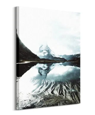 Matterhorn we mgle - obraz na płótnie