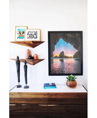 Jaskinia morska - plakat