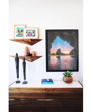 Jaskinia morska - plakat