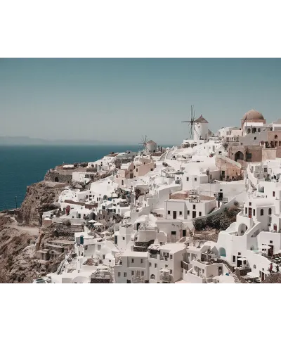 Santorini - plakat
