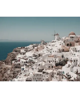 Santorini - plakat