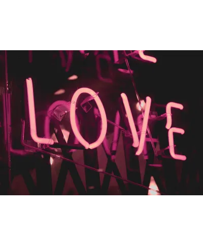 Neonowe Love - plakat