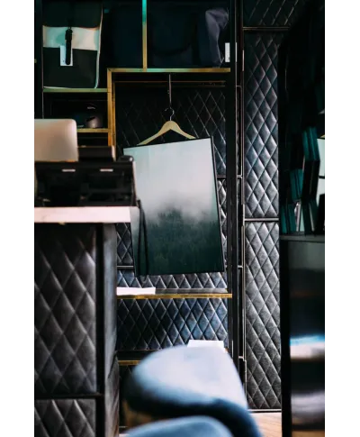 Drzewa we mgle - plakat