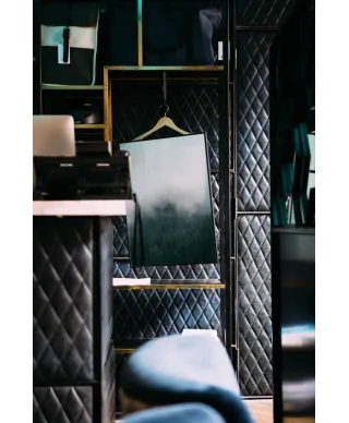 Drzewa we mgle - plakat