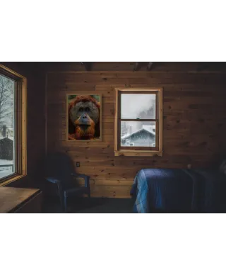 Orangutan - plakat