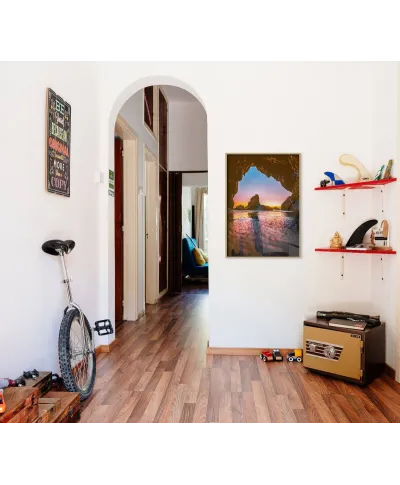 Jaskinia morska - plakat