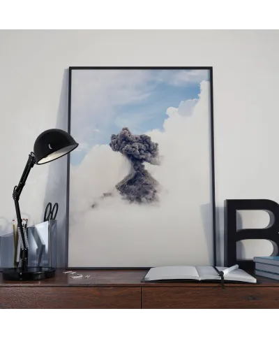Erupcja Wulkanu - plakat