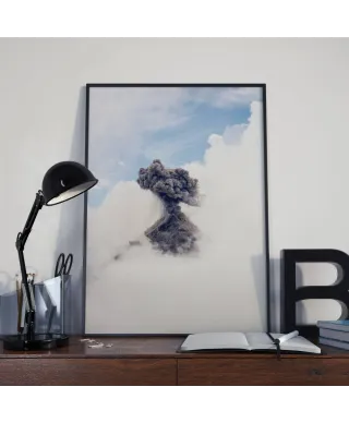 Erupcja Wulkanu - plakat