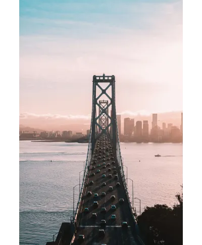 Most w San Francisco - plakat