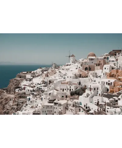 Santorini - plakat