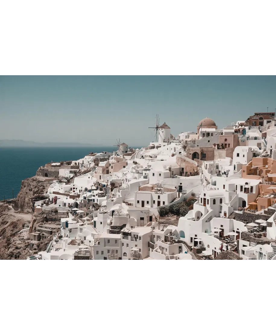 Santorini - plakat