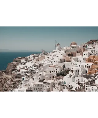 Santorini - plakat