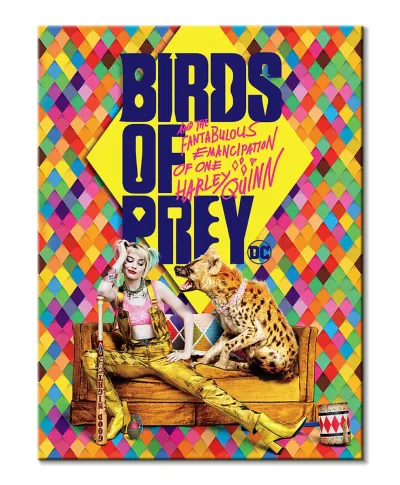 Birds Of Prey Harley's Hyena - obraz na płótnie