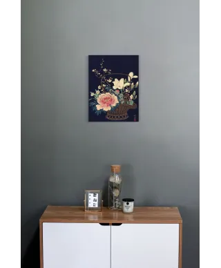 Basket of Flowers - obraz na płótnie