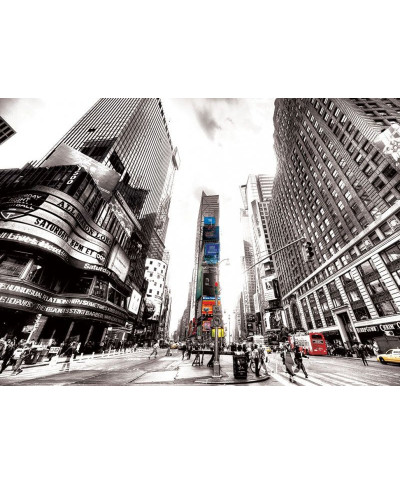 Fototapeta do salonu - Times Square Vintage (New York) - 254x183 cm