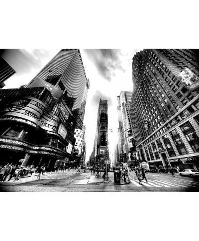 Fototapeta na ścianę - Times Square BW (New York) - 254x183 cm