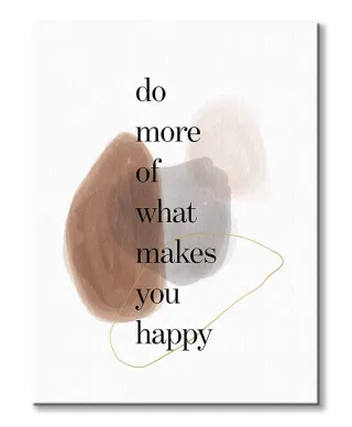 Make you happy - obraz na płótnie