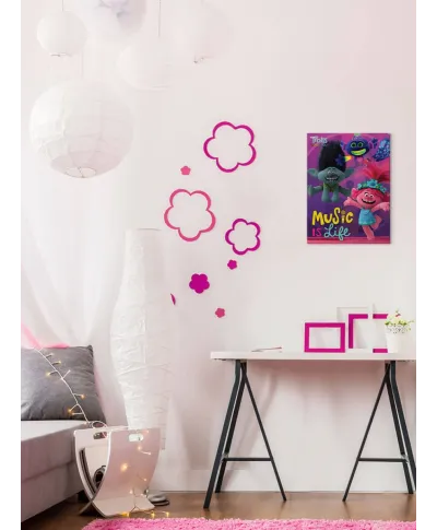 Trolls World Tour Music Is Life - obraz na płótnie