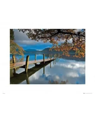 Drewniany Pomost - Derwent Jetty - reprodukcja