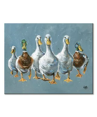 Reservoir Ducks - obraz na płótnie