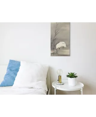 Egrets in a Swamp - obraz na płótnie