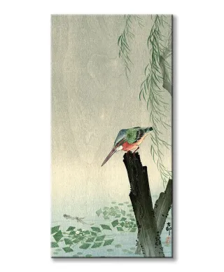Zimorodek - obraz na płótnie