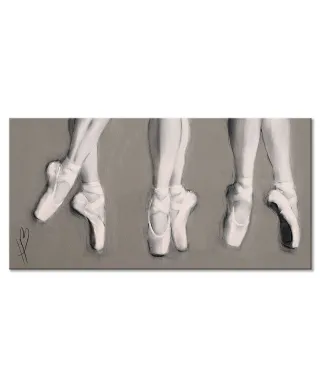 Dancing Feet - obraz na płótnie