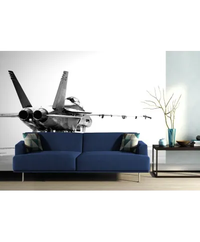 Fototapeta na ścianę - F18 taxiing - 254x183 cm