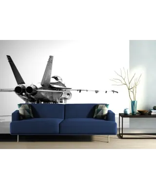 Fototapeta na ścianę - F18 taxiing - 254x183 cm