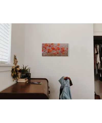 Poppy Meadow - obraz na płótnie