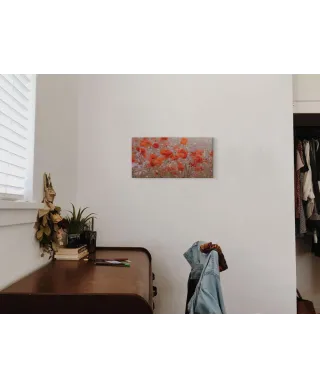 Poppy Meadow - obraz na płótnie