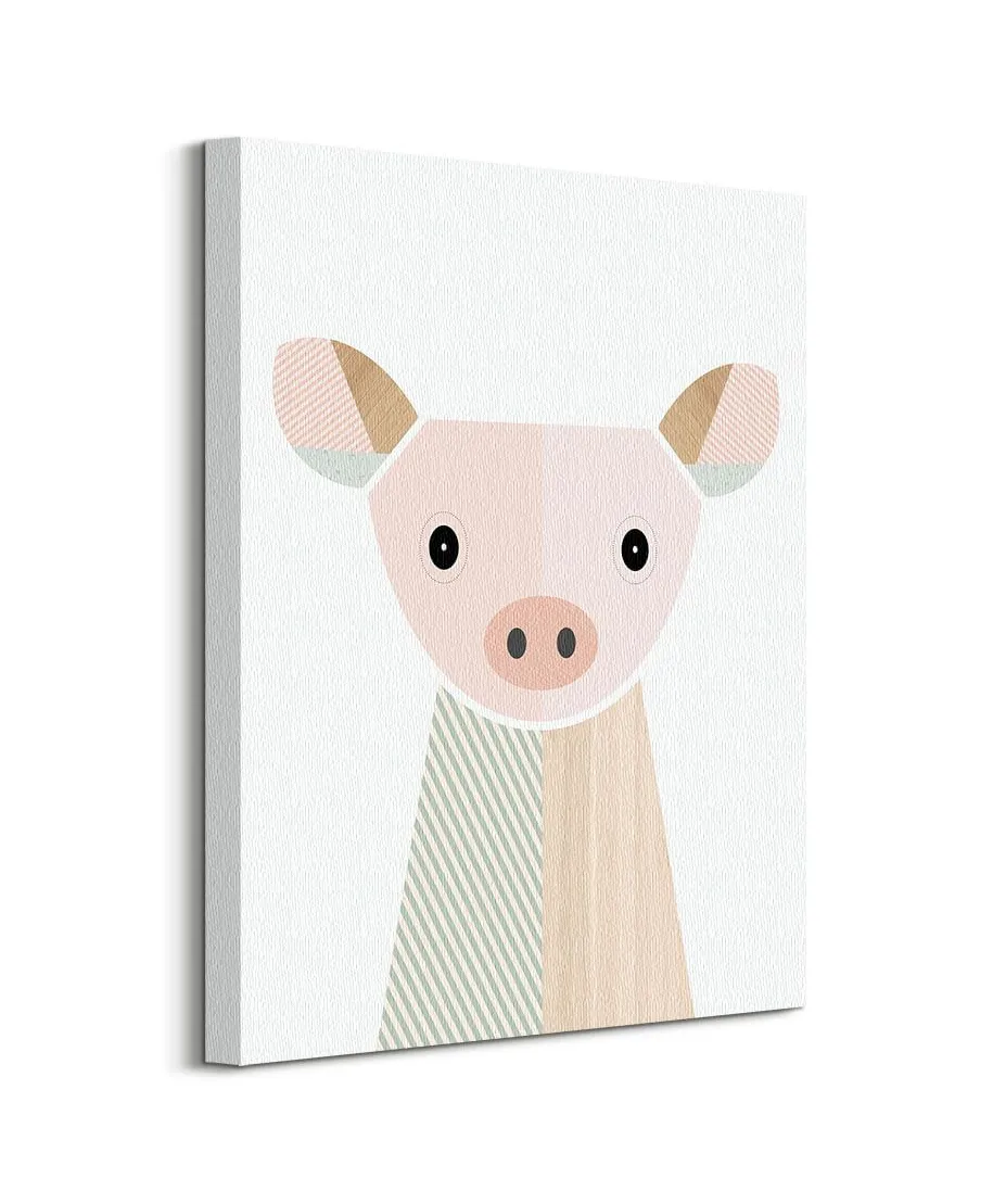Pig - obraz na płótnie