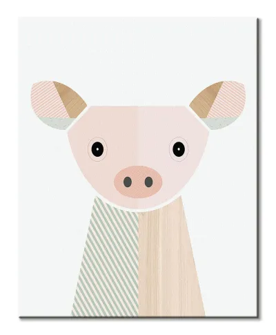 Pig - obraz na płótnie