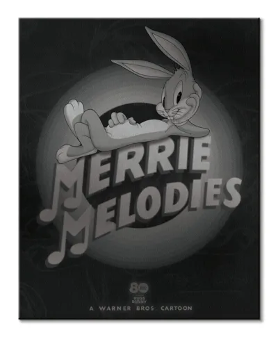 Looney Tunes Bugs Bunny Vintage Merrie Melodies - obraz na płótnie