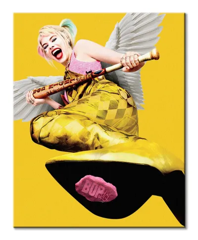 Birds Of Prey Harley Quinn Wings - obraz na płótnie