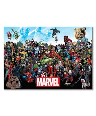 Marvel Universe - Obraz na płótnie