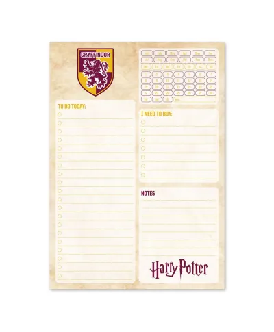 Harry Potter Gryffindor - planer dzienny A5