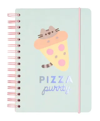 Pusheen Pizza Purrty - notes A5