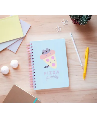 Pusheen Pizza Purrty - notes A5