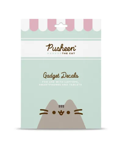 Pusheen Fodie Collection - naklejki na laptopa