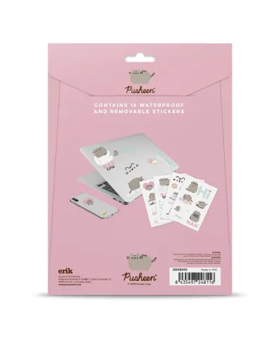 Pusheen Fodie Collection - naklejki na laptopa