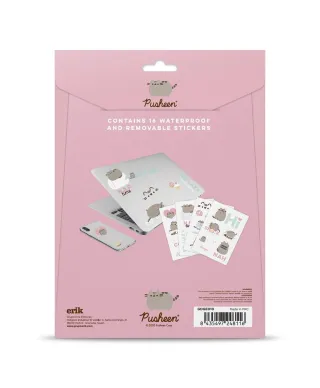 Pusheen Fodie Collection - naklejki na laptopa