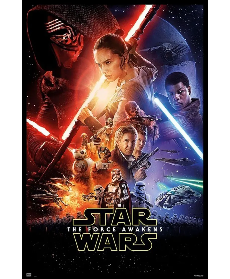 Star Wars The Force Awakens - plakat