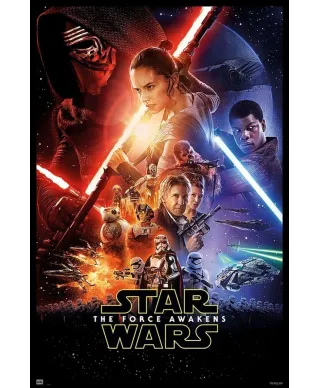 Star Wars The Force Awakens - plakat